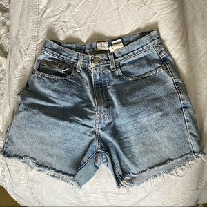 Vintage High Waisted Calvin Klein Shorts